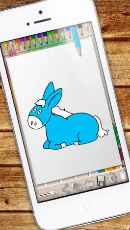 Game screenshot Farm Animals Coloring Book - color and paint pets apk