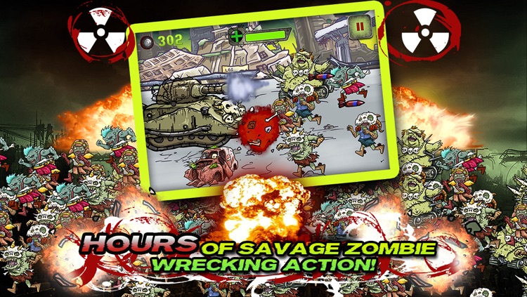 Death Racers Vs. Zombies - Crazy Avoid Obstacles and Crush the Enemy Action Game screenshot-4