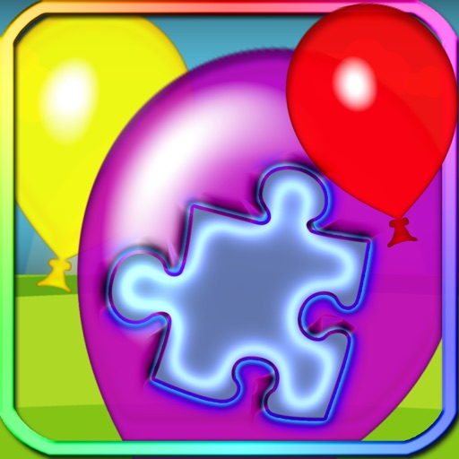 Balloons Puzzle Colors Preschool Learning Experience Game icon