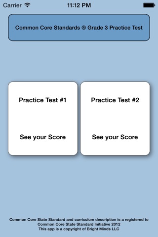 Common Core Math Grade 3 Practice Test screenshot 3