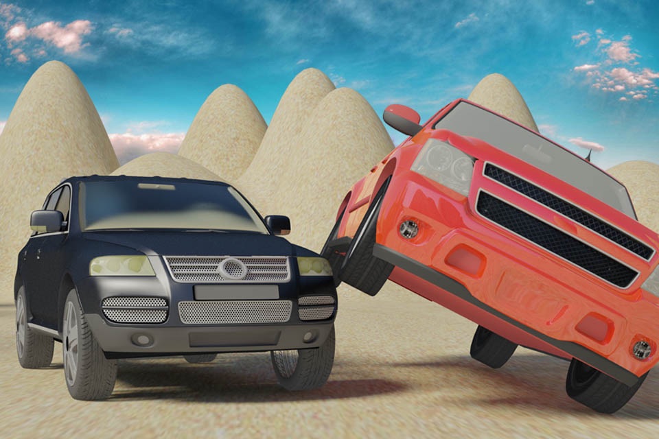 Desert Safari Racing 3D Stunt screenshot 2