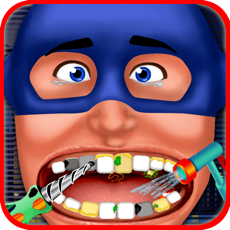 Activities of Super Hero Dentist - Little Tongue And Throat X-Ray Doctor Game For Kids