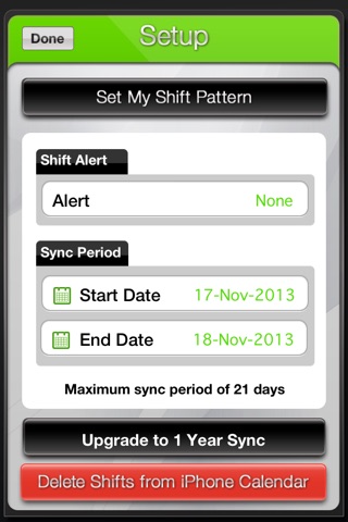 Shift Sync Lite screenshot 2