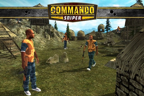 Commando Army Sniper Shooter – 3D assassin survival simulation game screenshot 3