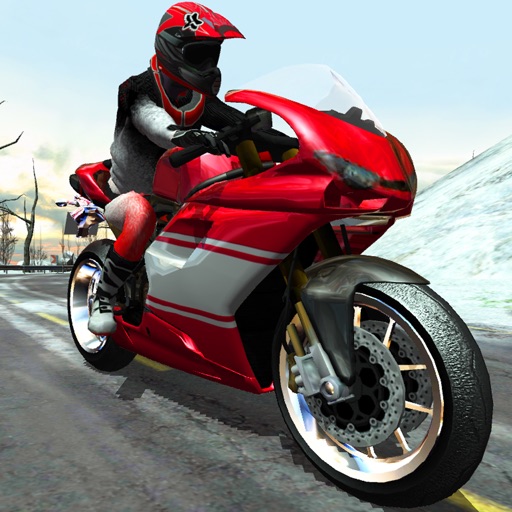 Bike Rider - Frozen Highway Rally Race HD Full Version iOS App