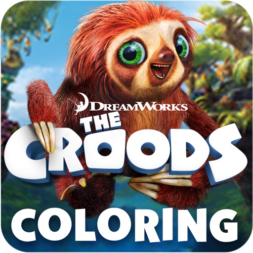 The Croods Coloring and Storybook Builder icon