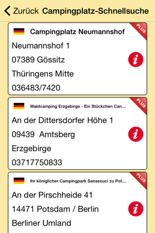 Camping in Deutschland Campingplatzfinder screenshot 3