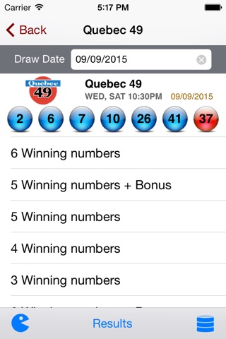 Quebec Lotto - Lotto Angel screenshot 3