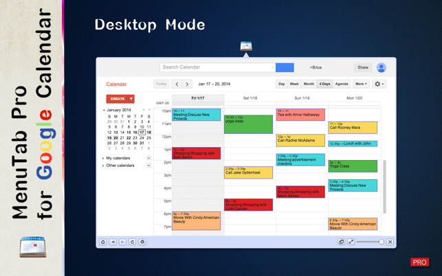 MenuTabPro for Google Calendar(圖2)-速報App