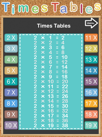 Early Math - Times Tables screenshot 3