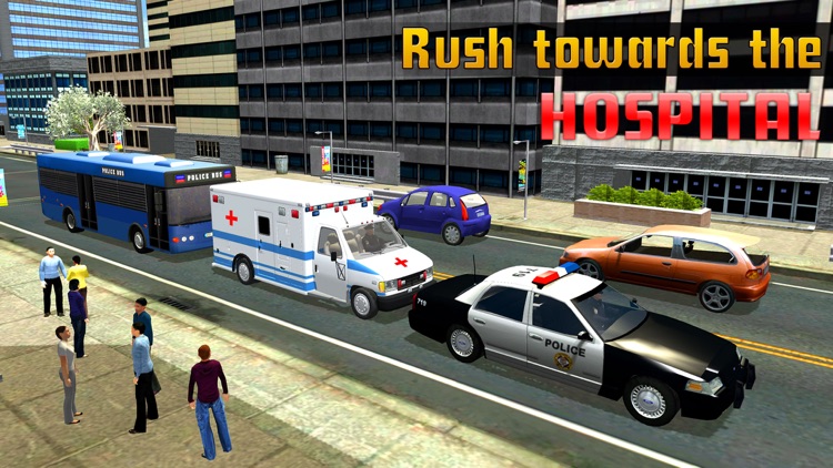 Police Prisoner Ambulance Van – Criminal Transport Simulator Game