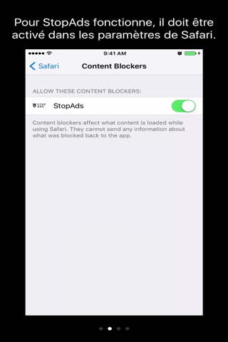 StopAds (a Secure Adware Blocking app) screenshot 2