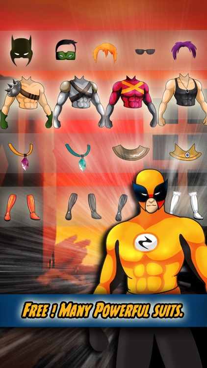 Create Your Own Man Superhero – The Super Hero Character Costume Creator for Kids Free