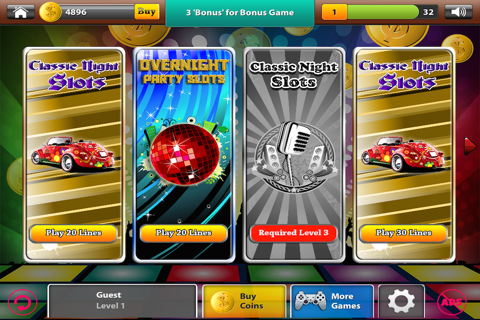 80’s Bonanza Night with Fortune party slots screenshot 3
