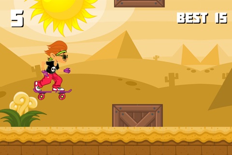 Jumpy Tap Skater - Awesome Alex screenshot 4