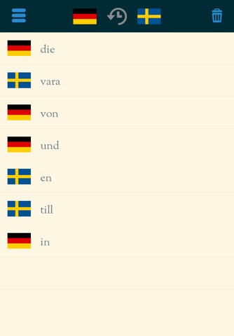 Easy Learning German - Translate & Learn vocabulary - 60+ languages, Quizz, Frequent words lists screenshot 3