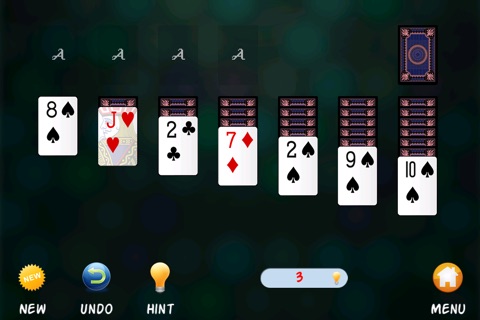 Classic Klondike - by Threes Card Game screenshot 3