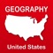 Geography of the United States of America: Map Learning and Quiz Game for Kids [Lite]