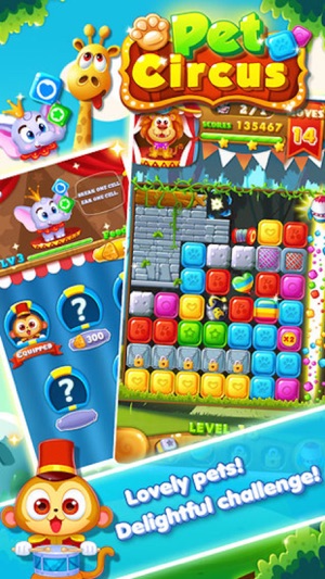 Pet Feed Fun - 3 match fruit juice puzzle game(圖2)-速報App