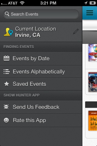 ShowHunter Event Locator screenshot 2