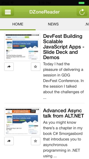 DZone Reader(圖1)-速報App