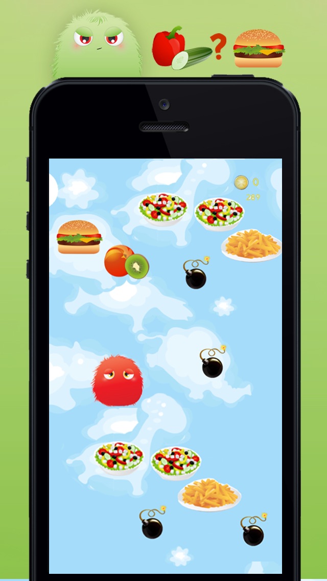 HEALTHY FOOD MONSTERS – FUN NEW GAME FOR CHILDREN TO LEARN ABOUT NUTRITION, SNACKS, MEALS AND DIET 1.0 IOS