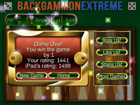 Backgammon Extreme Free - Powerful, Beautiful, Social!のおすすめ画像4