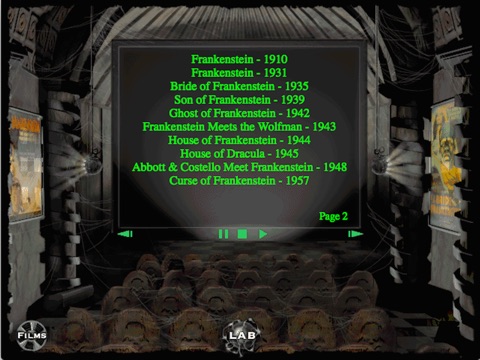 Interactive History of Frankenstein screenshot 4