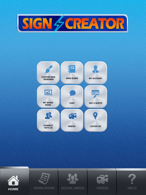 The Sign Creator For iPad