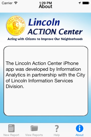 Lincoln ACTION Center screenshot 2