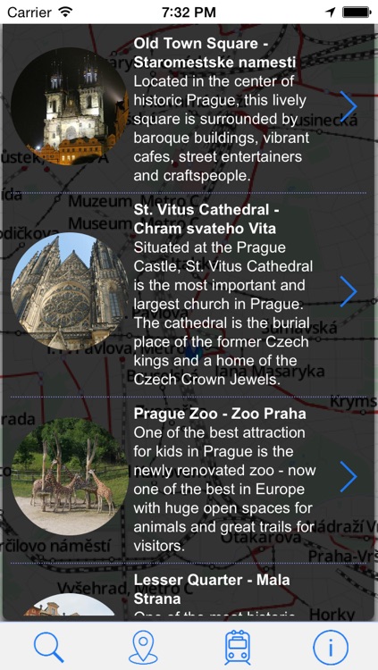 Offline Map Praha - Guide, Attractions and Transports