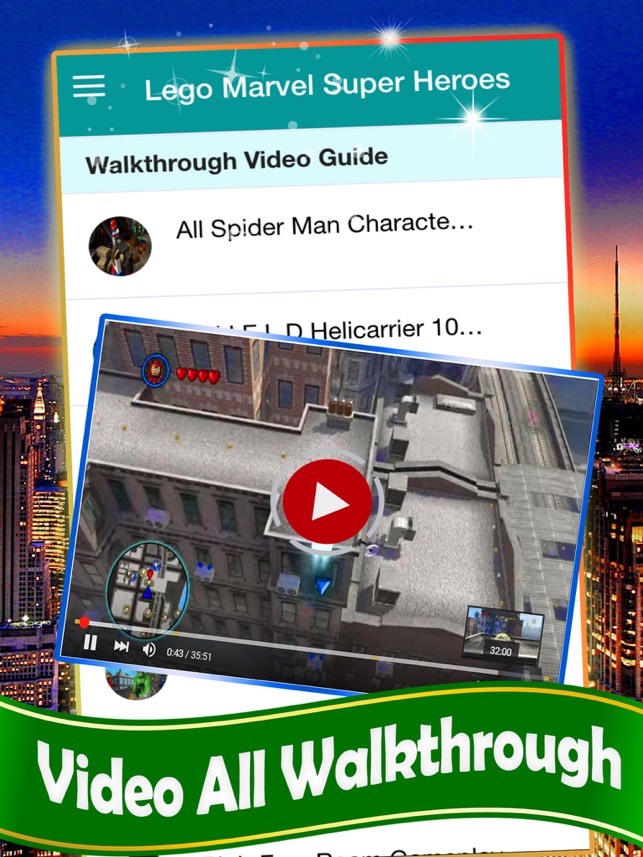 Guide For Lego Marvel Super Heroes On The App Store