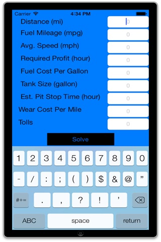 Transport and Ship Calculator screenshot 2