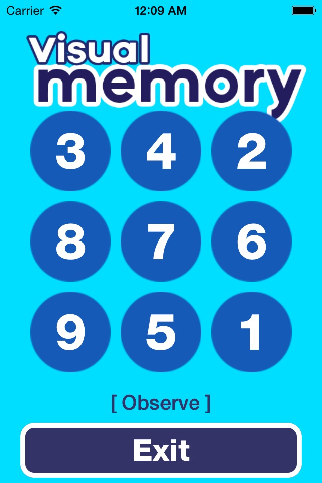 Visual Memory Training screenshot 2