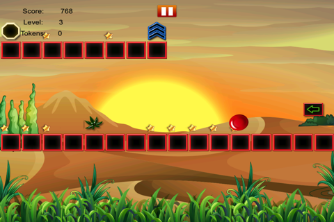 Red Ball Wipeout Bounce screenshot 2