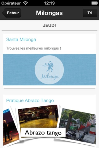 Milonga : Your tango events screenshot 3
