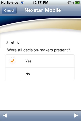 Nexstar HVAC Sales Survey screenshot 3