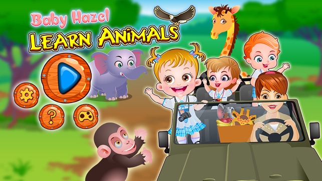 Baby Hazel Learn Animals