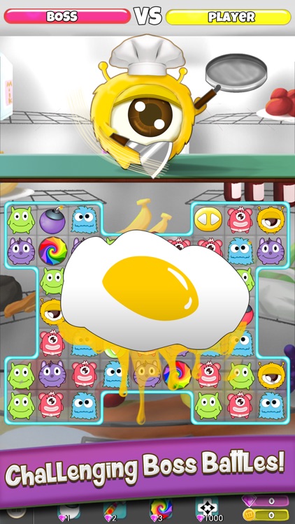 Mochi Monster Blast: Match 3 Fun screenshot-3