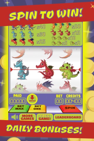 Dragons Slot Machine & Poker: Bet On It & Spin To Win! screenshot 2