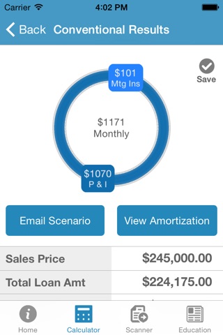 Mortgage Calculator by Steven Weinberg screenshot 3