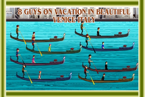 Boys Meet Girl Summer Italy Vacation : Venice Gondolas - Free Edition screenshot 3