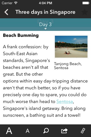 Singapore Free Offline Travel Guide screenshot 3