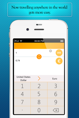 Live Currency Conversion Calculator Lite screenshot 3