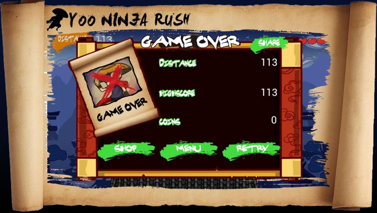 Yoo Ninja Rush - Jumping screenshot-4