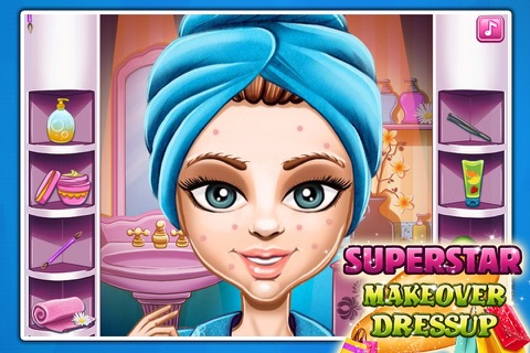 Superstar Makeover&Dressup screenshot 2