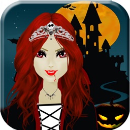 A Pretty Vampire Girl Makeover - Spa MakeUp Salon Free