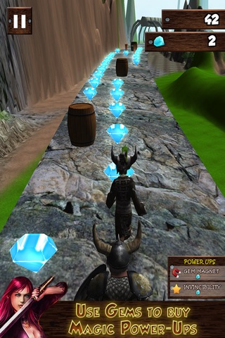 Fantasy Flight - War Maiden Jungle Run screenshot 4
