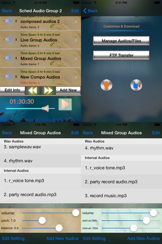 Audio Music Plan Player HD screenshot 2