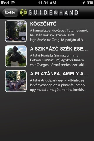 Dunamente turisztikai térség screenshot 3